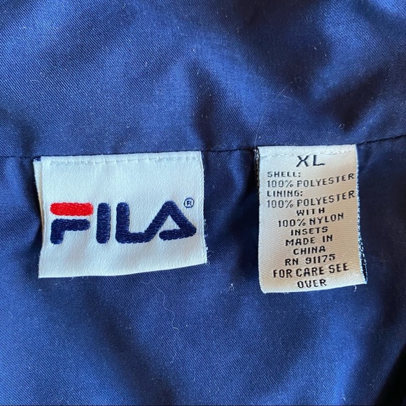Vintage Fila Windbreaker Bomber - Picture 6 of 8